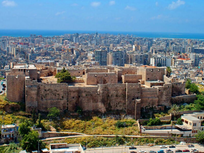 General view of the Tripoli Citadel.