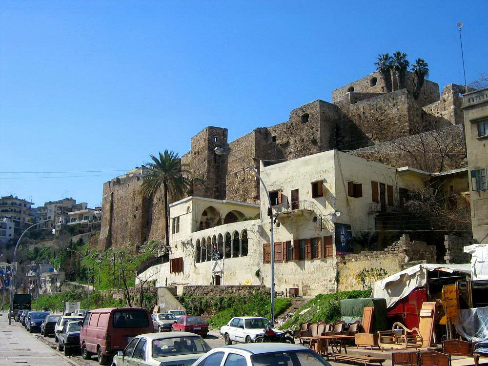 View of the eastern facade of the Tripoli Citadel.
