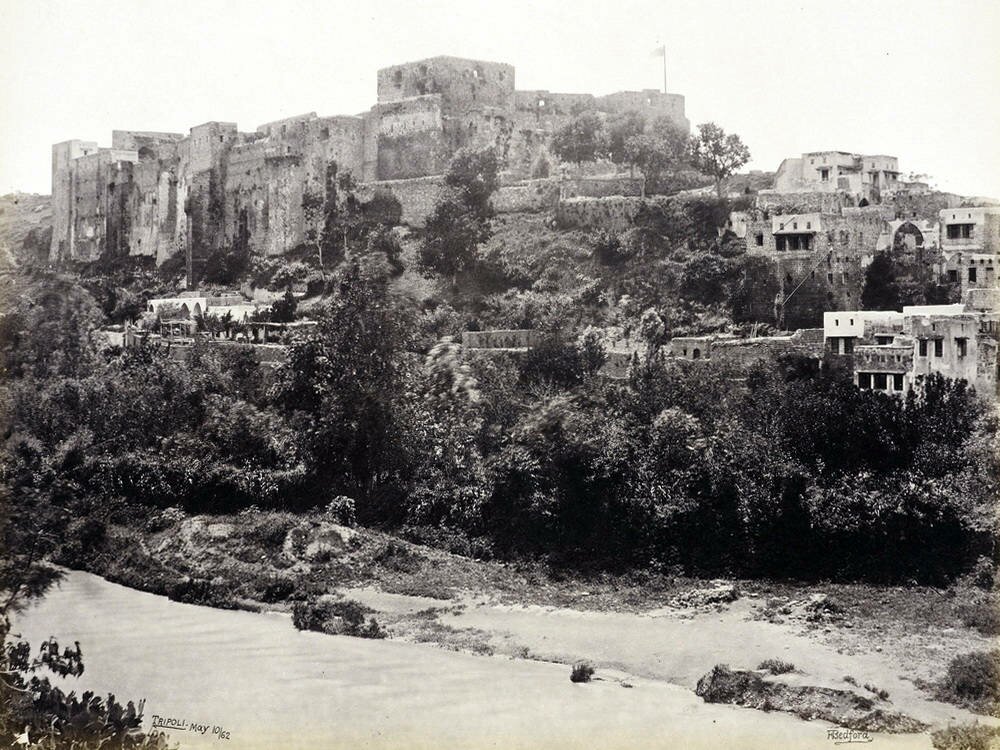 The Tripoli Citadel. Francis Bedford Photograph Collection (May 12, 1862).