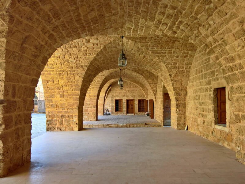 The western courtyard and Hall of AlAthar AlSharif.